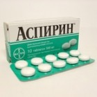  (aspirin) . 500 10