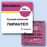  (pyrantel) . 250  3