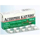   (aspirin cardio) . 100 20