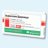 Эуфиллин 200- дарница р-р д/ин 2% амп. 5мл №10