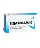 Гидазепам іс (hydazepam) табл. 0,05 №10