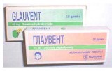 Глаувент (glauvent) др. 10 мг № 20