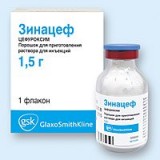 Зинацеф (zinacef™) пор. д/ин. по 1500 мг фл. №1