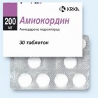 Амиокордин (amiokordin®) табл. 200 мг №30