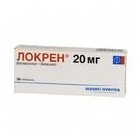 Локрен® табл. 20 мг №28