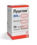 Луцетам табл. п/о 800 мг №30