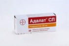 Адалат® сл (adalat®) табл. рапид-ретард 20 мг №30 (10х3)
