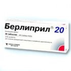 Берлиприл® 20 (berlipril) табл. п/о 20мг №30