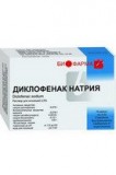 Диклофенак (diclofenac) натр.амп. 2,5% 3 мл №10
